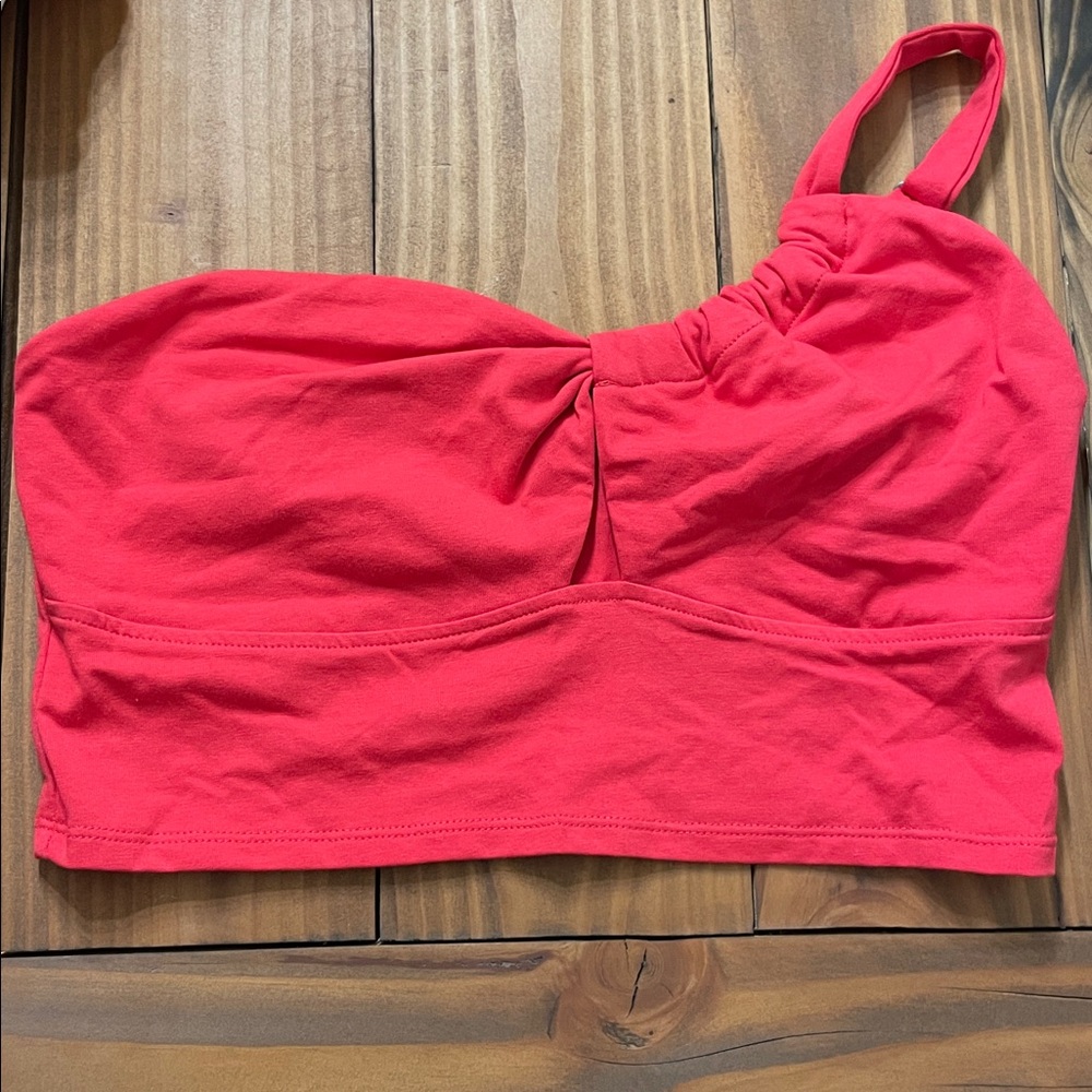 Wild Fable  Red Crop Top M